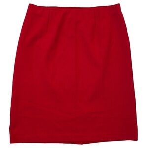 EUC J. Jill Ponte Pencil Skirt
